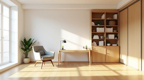 Aménagez votre espace créatif avec des meubles de rangement astucieux