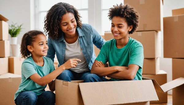 Déménagement avec des enfants : comment faciliter la transition